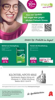 Aktueller mea - meine apotheke Prospekt für Würzburg mit  Seiten