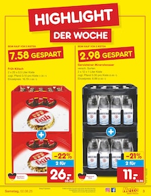 Bier im aktuellen Netto Marken-Discount Prospekt (Trier) Bier im Netto Marken-Discount Prospekt "Aktuelle Angebote" mit 65 Seiten (Trier)