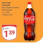 Aktuelle Cola Angebote bei GLOBUS in Duisburg Aktuelles Limonade Angebot bei GLOBUS in Duisburg ab 1,39 €