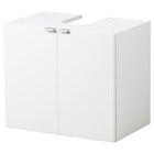 Waschbeckenunterschrank, 2 Türen weiß Angebote von LILLÅNGEN bei IKEA Wuppertal für 50,00 €