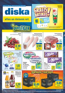 Braten im aktuellen diska Prospekt (Chemnitz) Braten im diska Prospekt "alles an deinem ort." mit 12 Seiten (Chemnitz)