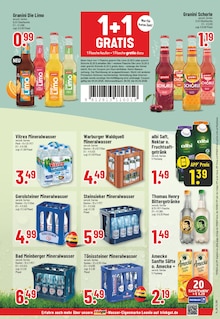 Gerolsteiner im Trinkgut Prospekt "Aktuelle Angebote" mit 18 Seiten (Bochum)