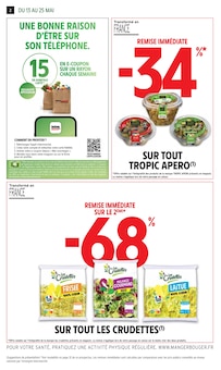 Catalogue Intermarché de la semaine "34% EN AVANTAGE CARTE VALABLE SUR UNE SÉLECTION DE PRODUITS SURGELÉS" avec 2 pages, valide du 13/05/2025 au 25/05/2025 pour Pont-à-Mousson et alentours Prospectus Intermarché de la semaine "34% EN AVANTAGE CARTE VALABLE SUR UNE SÉLECTION DE PRODUITS SURGELÉS" avec 2 pages, valide du 13/05/2025 au 25/05/2025 pour Pont-à-Mousson et alentours