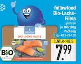 Bio-Lachs-Filets Angebote von followfood bei E center Regensburg für 7,99 €