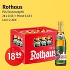 Aktuelles Pils Tannenzäpfle Angebot bei Getränke Hoffmann in Iserlohn ab 18,99 €