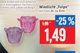 Windlicht „Tulpe“ im Angebot bei Kaufhaus Stolz in Rostock Windlicht „Tulpe“ Angebote bei Kaufhaus Stolz Rostock für 1,49 €
