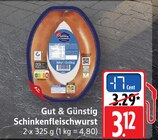 Aktuelle Wurst Angebote bei EDEKA in Darmstadt Aktuelles Schinkenfleischwurst Angebot bei EDEKA in Darmstadt ab 3,12 €