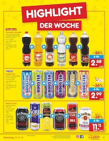 Cola im Netto Marken-Discount Prospekt "Aktuelle Angebote" mit 61 Seiten (Kaufbeuren)