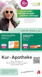 mea - meine apotheke Prospekt für Bad Tölz mit 4 Seiten mea - meine apotheke Prospekt für Bad Tölz: "Unsere Juli-Angebote", 4 Seiten, 01.07.2025 - 31.07.2025