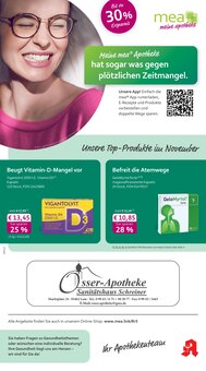 mea - meine apotheke Prospekt der KW 43 "Unsere Oktober-Angebote" Aktueller mea - meine apotheke Prospekt "Unsere Oktober-Angebote" Seite 1 von 4 Seiten