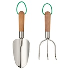 Gartengerät 2er-Set Birke/Edelstahl groß Angebote von LÄRKAR bei IKEA Fürth für 9,99 €
