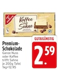 Premium-Schokolade Ganze Nuss Angebote von Gut&Günstig bei EDEKA Straubing für 2,59 €