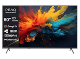 PTV 50GQU-5025C Google QLED UHD TV Angebote von PEAQ bei MediaMarkt Saturn Mühlheim für 288,00 €