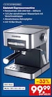 Edelstahl Espressomaschine im Angebot bei Netto Marken-Discount in Aurich Edelstahl Espressomaschine Angebote von Steinborg bei Netto Marken-Discount Aurich für 99,99 €