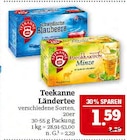 Schwedische Blaubeere oder Marokkanische Minze Angebote von Teekanne bei Marktkauf Fürth für 1,59 €