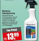 Markisen-Imprägnierung Angebote von Glutoclean bei Witthus Heimtex-Fachmarkt GmbH Oldenburg für 13,99 €