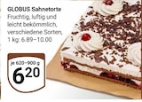 Sahnetorte im Angebot bei GLOBUS in Weimar Sahnetorte Angebote von GLOBUS bei GLOBUS Weimar für 6,20 €
