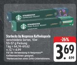 Espresso Roast Angebote von Starbucks bei E center Erlangen für 3,69 €