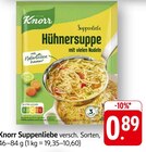 Suppenliebe Angebote von Knorr bei E center Worms für 0,89 €