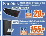 USB-Stick Cruzer Ultra bei expert im Bergisch Gladbach Prospekt für 29,00 €