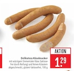 Aktuelles Delikatess Käseknacker Angebot bei Marktkauf in Stuttgart ab 1,29 €