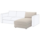 Bezug Récamierenelement Gunnared beige Gunnared beige bei IKEA im Berlin Prospekt für 35,00 €