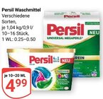 Waschmittel im Angebot bei GLOBUS in Wolfenbüttel Waschmittel Angebote von Persil bei GLOBUS Wolfenbüttel für 4,99 €