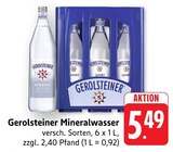 Sprudel Angebote von Gerolsteiner bei E center Nürtingen für 5,49 €