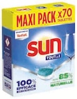 Détergent vaisselle machine tout en 1(a) - SUN en promo chez Super U Châteauroux à 8,24 €