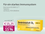 Dekristolvit D3 2000 I.E. im aktuellen Prospekt bei mea - meine apotheke in Sulzberg