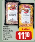 Grillsteak Freiberger Angebote von Richter bei REWE Stralsund für 11,10 €