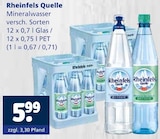 Aktuelles Rheinfels Quelle Angebot bei Getränkewelt in Duisburg ab 5,99 €