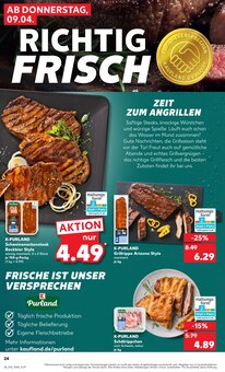 Grillfleisch im aktuellen Kaufland Prospekt (Erfurt) Grillfleisch im Kaufland Prospekt "KNĂśLLER" mit 70 Seiten (Erfurt)