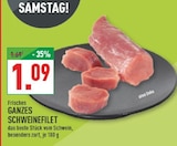 Aktuelles Frisches Ganzes Schweinefilet Angebot bei Marktkauf in Bielefeld ab 1,09 €