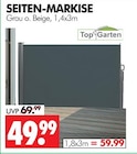 SEITEN-MARKISE Angebote von Top Garden bei Wreesmann Dresden für 49,99 €