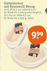 Gärkörbchen mit Baumwoll-Bezug rund von  im aktuellen tegut Prospekt für 9,99 €