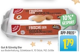 Eier im Angebot bei EDEKA in Leinfelden-Echterdingen Eier Angebote von Gut & Günstig bei EDEKA Leinfelden-Echterdingen für 1,79 €
