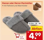Damen Pantoletten von  im aktuellen Netto Marken-Discount Prospekt für 4,99 €