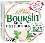 2 achetés = le 3ème offert sur la gamme Boursin - BOURSIN dans le catalogue Supermarchés Match