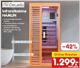 Infrarotkabine HAMLIN Angebot in Zedlitz Infrarotkabine HAMLIN im aktuellen Prospekt bei Netto Marken-Discount in Zedlitz