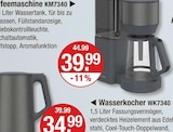 Kaffeemaschine KM7340 im V-Markt Prospekt Kaffeemaschine KM7340 von im aktuellen V-Markt Prospekt für 34,99 €