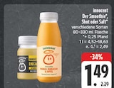 Der Smoothie Shot oder Saft Angebote von innocent bei EDEKA Altenburg für 1,49 €