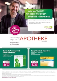 mea - meine apotheke Prospekt mit 4 Seiten (Pfaffenhofen (Roth))