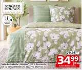 Satin-Bettwäsche Horizon im Segmüller Prospekt Satin-Bettwäsche Horizon von Schöner Wohnen im aktuellen Segmüller Prospekt für 34,99 €