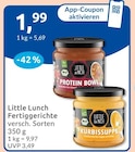Fertiggerichte von Little Lunch für 1,99 € bei budni im Angebot Fertiggerichte von Little Lunch im aktuellen budni Prospekt