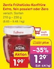 Frühstücks-Konfitüre Extra, fein passiert oder Zero von Zentis im aktuellen Netto Marken-Discount Prospekt