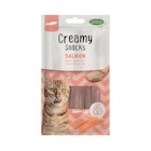 Promo Friandise en crème pour chat au saumon Bubimex Creamy x 4 - 60 g à 1,99 € dans le catalogue Botanic à Dijon