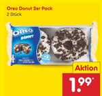 Donut 2er Pack im Netto Marken-Discount Prospekt Donut 2er Pack von Oreo im aktuellen Netto Marken-Discount Prospekt für 1,99 €