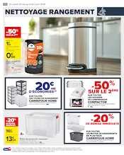 Poubelle Angebote im Prospekt "LE MOIS À VOS MARQUES, PRÊTS, PARTEZ !" von Carrefour auf Seite 104