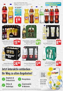Cola im aktuellen Trinkgut Prospekt (Ettlingen) Cola im Trinkgut Prospekt "Aktuelle Angebote" mit 8 Seiten (Ettlingen)